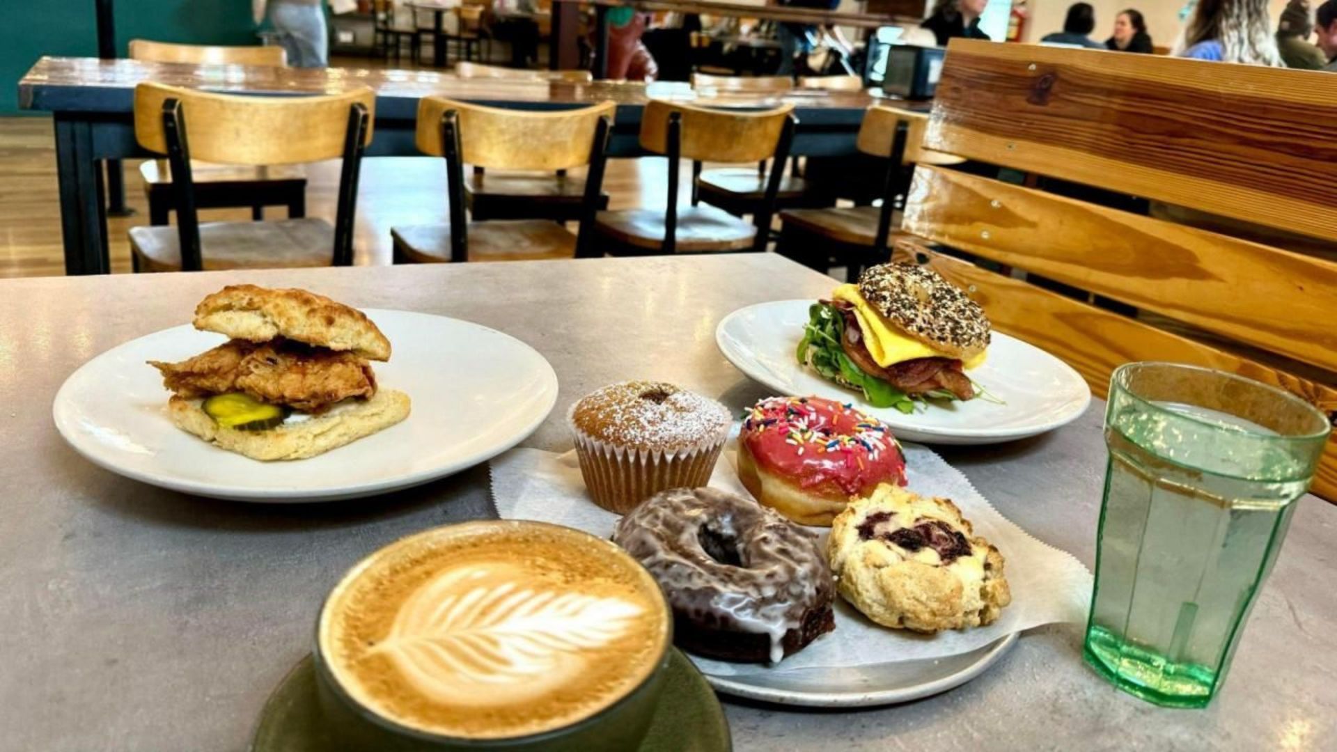 best brunch Durham NC with breakfast and brunch plates
