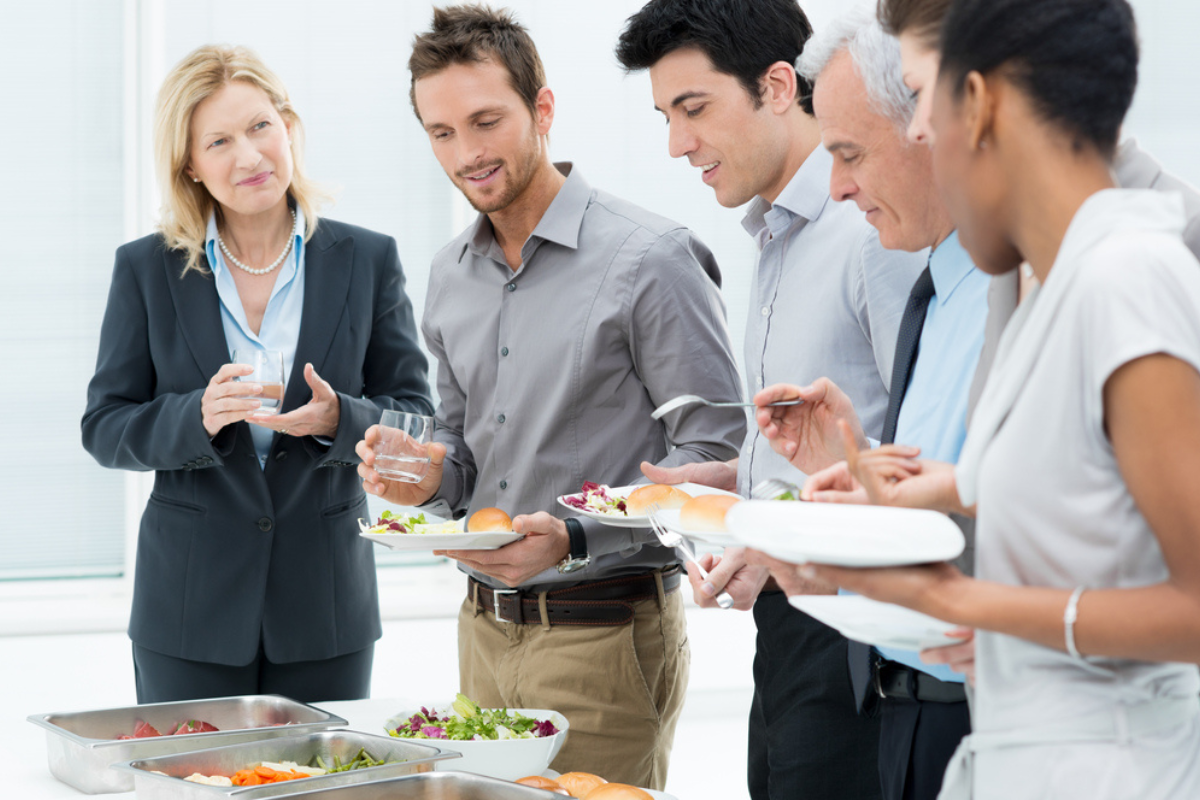 corporate breakfast catering raleigh office event