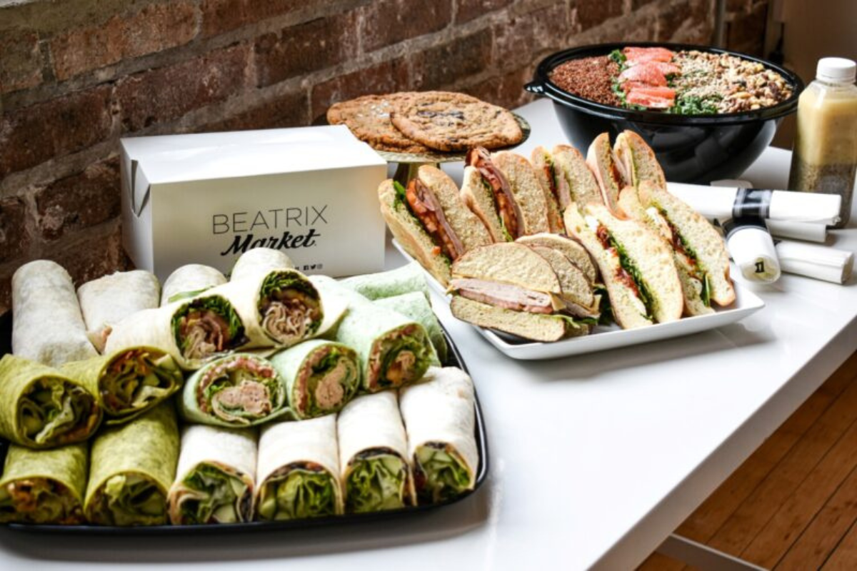 Office catering Durham NC boxed lunches for corporate teams