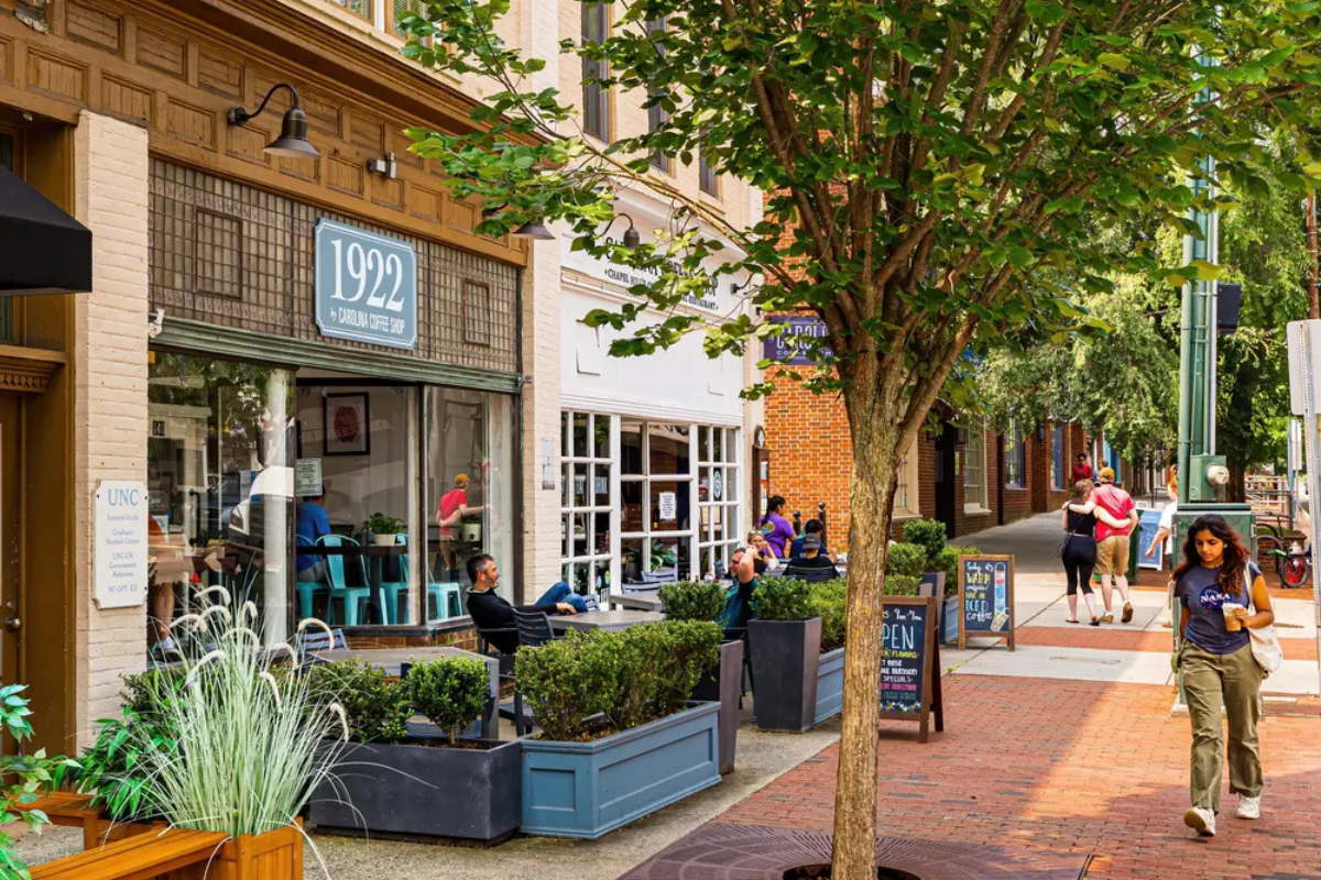 Franklin Street restaurants for the best lunch Chapel Hill NC offers